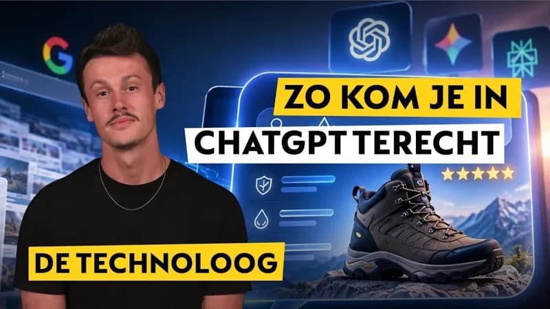 Matt Timmermans on De Technoloog by BNR, with the title Zo kom je in ChatGPT terecht